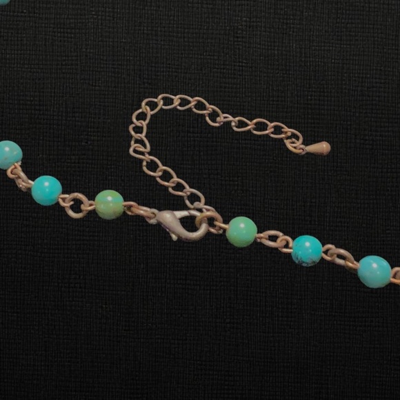 FAUX TURQUOISE JEWELRY SET - Picture 6 of 12
